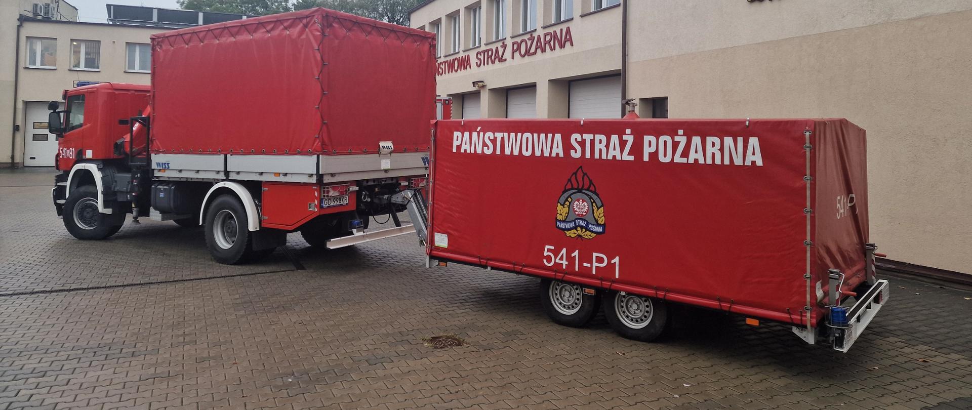 Samochód SCKw z pompą dużej wydajności z JRG Tczew