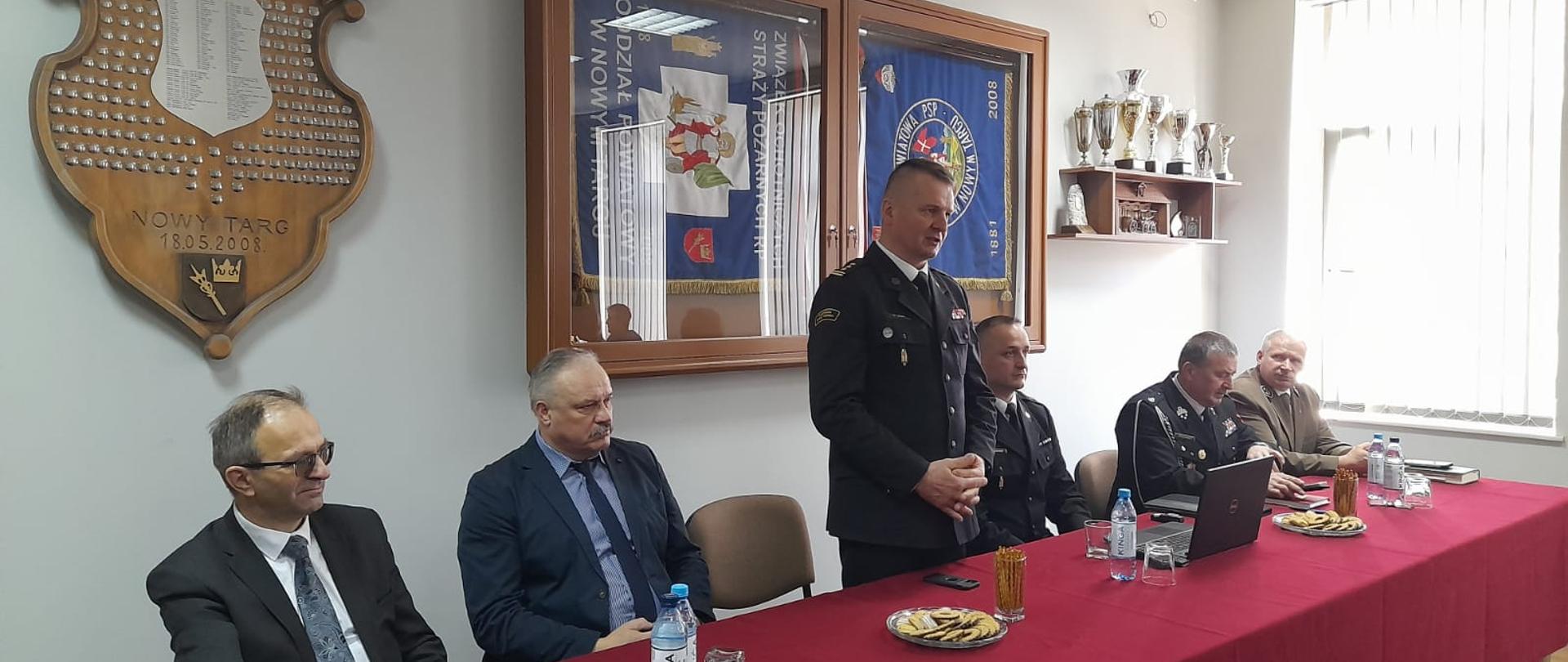 Narada roczna w KP PSP Nowy Targ