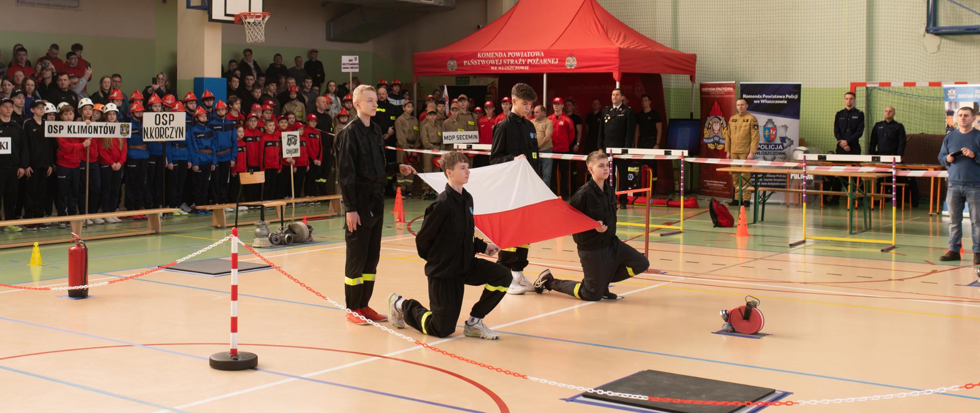 I Halowe Wojewódzkie Młodzieżowe Zawody Sportowo-Pożarnicze 2025 otwarcie