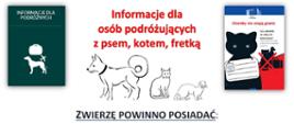 informacje dla podróżujących ze zwierzętami domowymi w celach niehandlowych