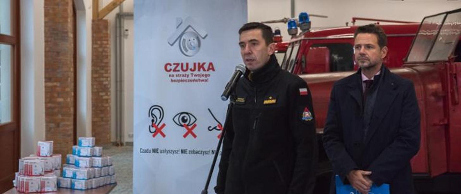 Przemawia nadbryg. dr. inż. Mariusz Feltynowski