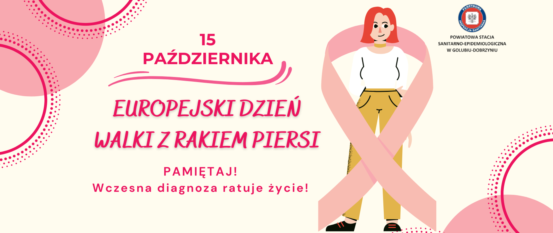 15 października - Europejski Dzień Walki z Rakiem Piersi