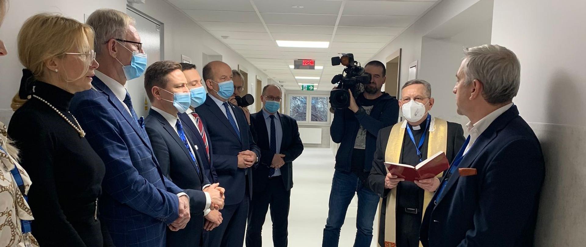 Uroczyste otwarcie Centrum Wsparcia Badań Klinicznych w Centralnym Szpitalu Klinicznym MSWiA.
Fot. CSK MSWiA