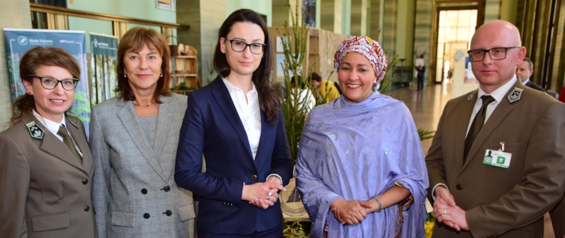 Vice-Minister Małgorzata Golińska visits the United Nations and the International Union for Conservation of Nature