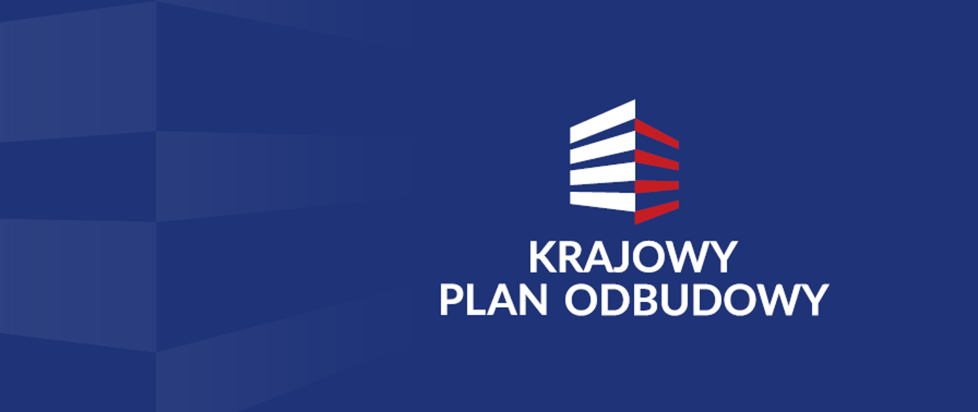 napis Krajowy Plan Odbudowy
