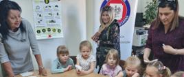 Spotkanie profilaktyczne z przedszkolakami z grupy „Konwalie”