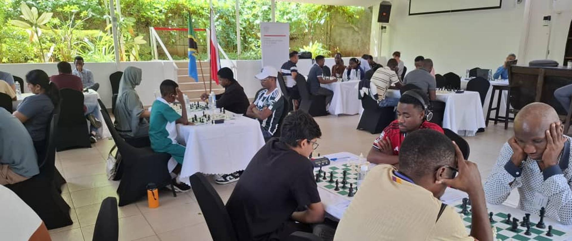 1st Urafiki Gambit Chess Tournament, round 2