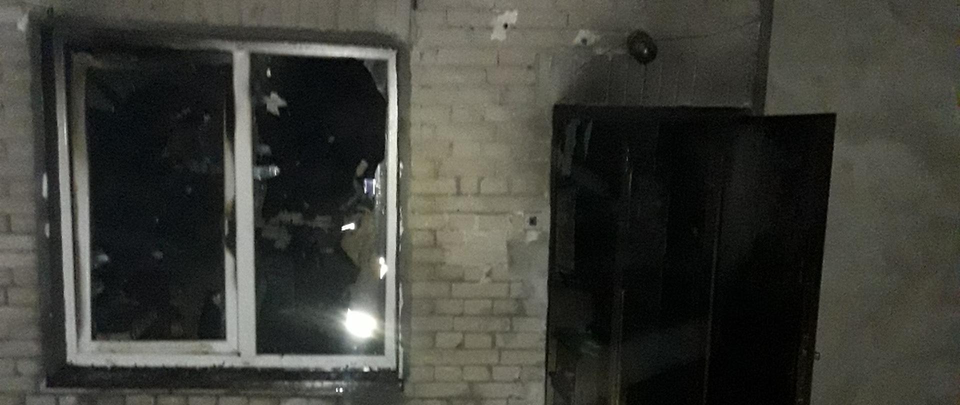 Tragiczny pożar domu w Goniądzu.