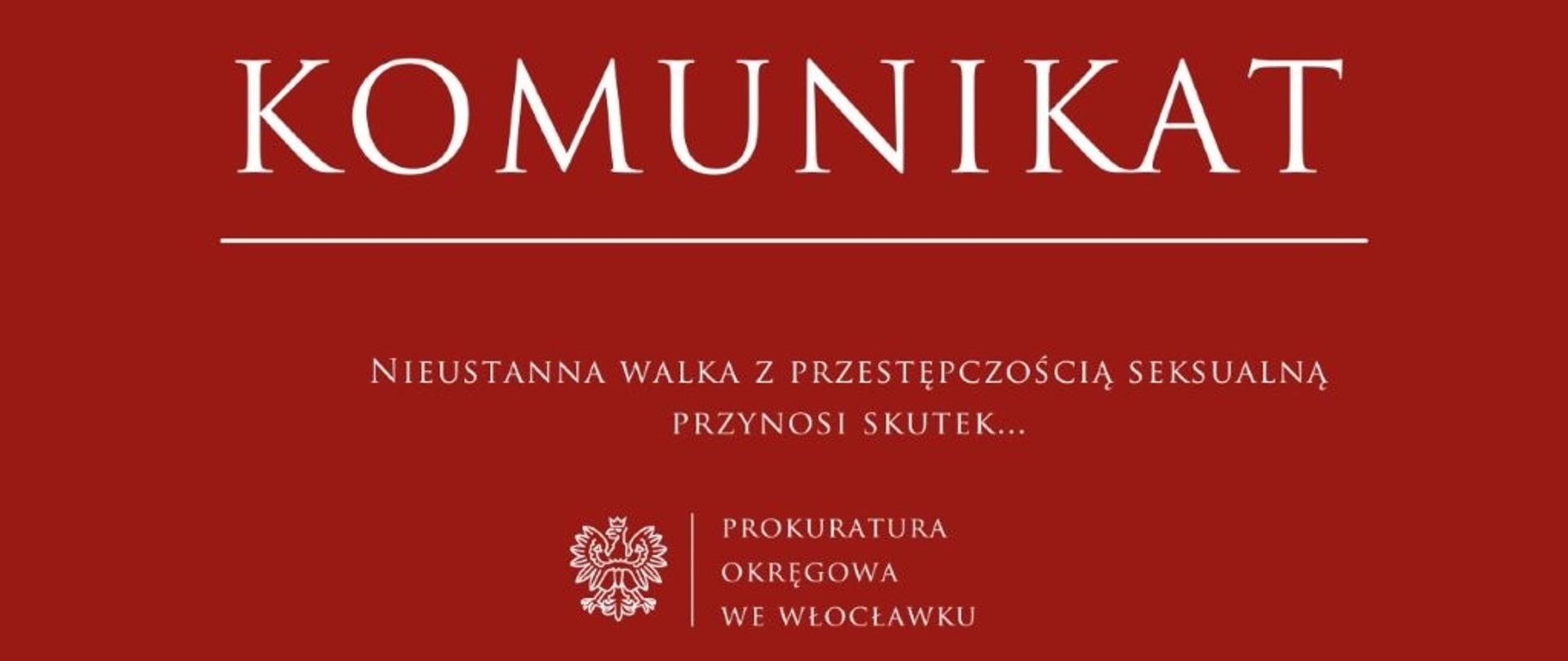 Nieustanna walka z przestępczością seksualną przynosi skutek