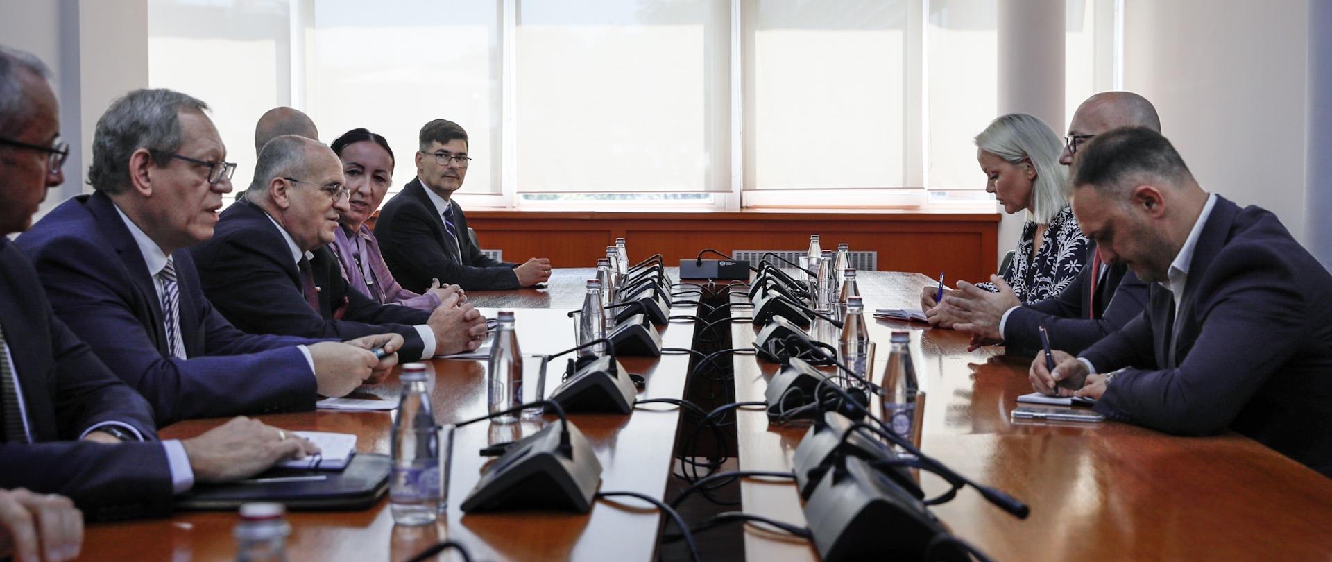 Minister Rau visits Republic of Kosova as OSCE Chairman-in-Office.