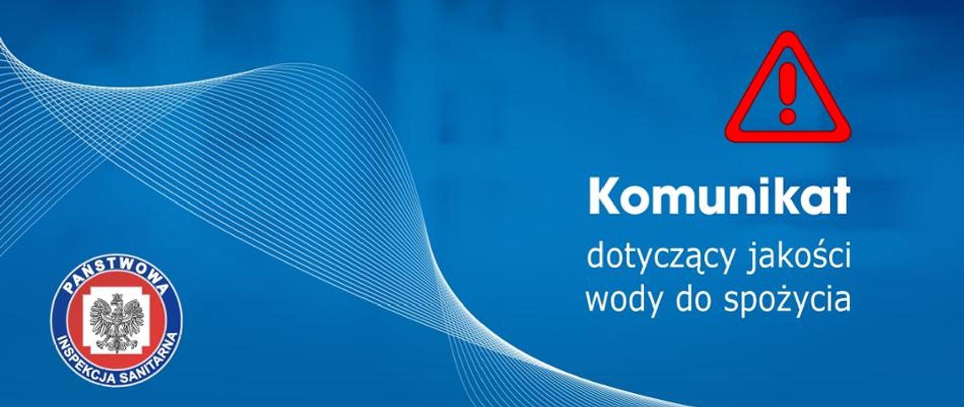 Zdjęcie Komunikat dotyczący jakości wody do spożycia