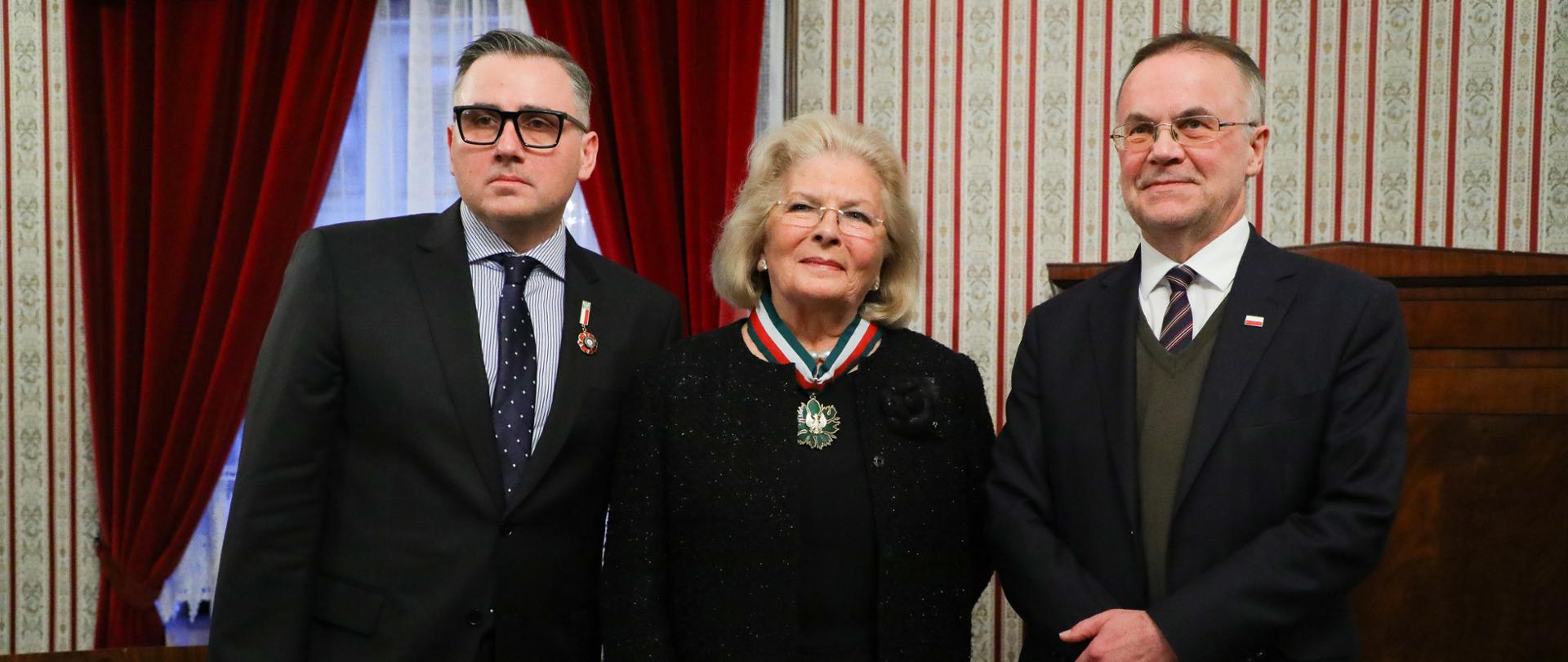 Elżbieta Penderecka i Andrzej Giza uhonorowani przez Ministra Kultury i Dziedzictwa Narodowego, fot. Danuta Matloch