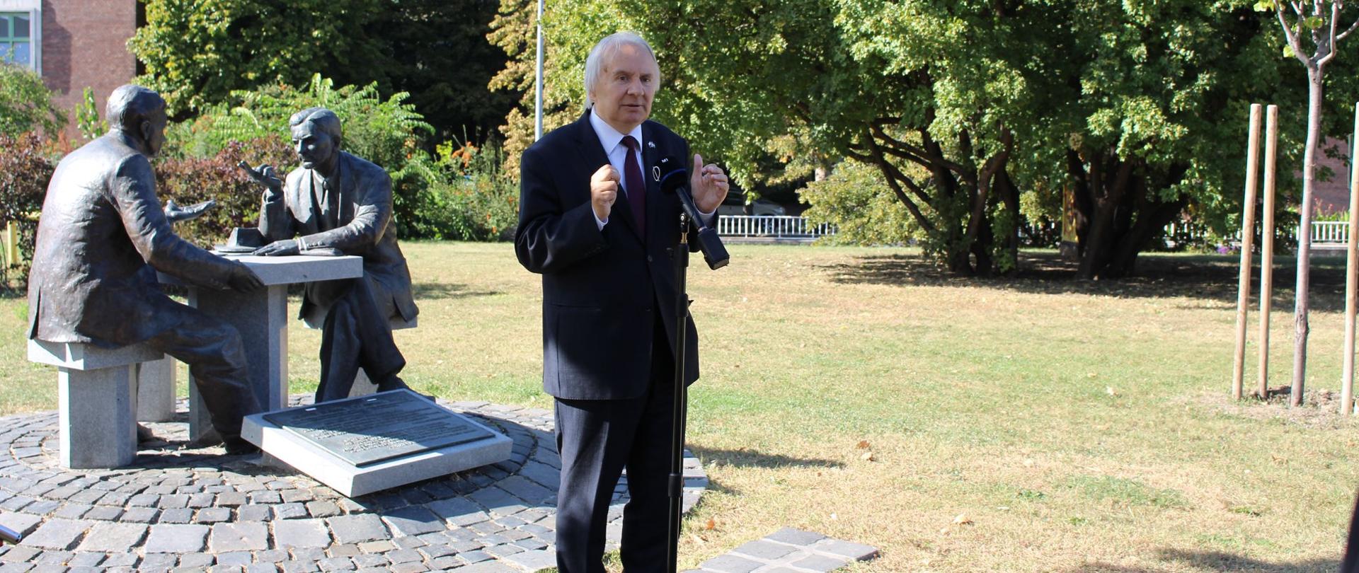 Uroczystość upamiętnienia otwarcia granic przez Węgry dla polskich uchodźców w 1939 roku