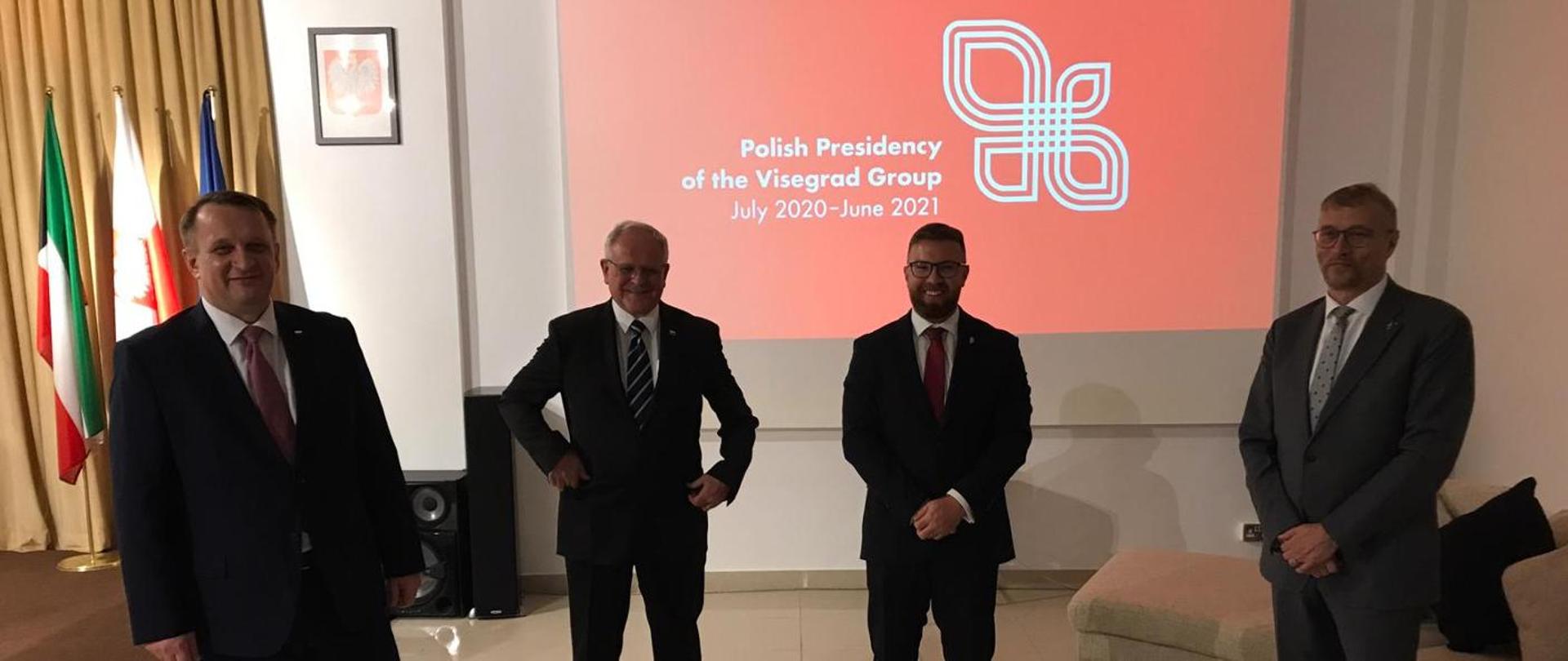 Meeting of the ambassadors of the V4 countries to mark the 30th anniversary of the Visegrad Group