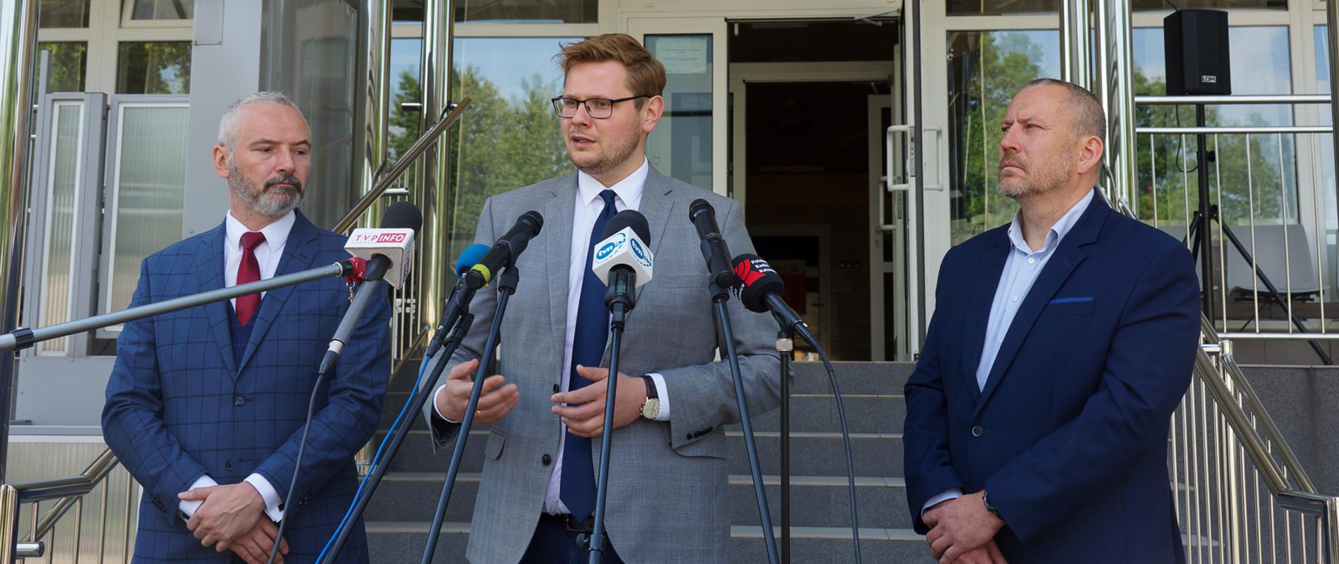 Wiceminister Michał Woś