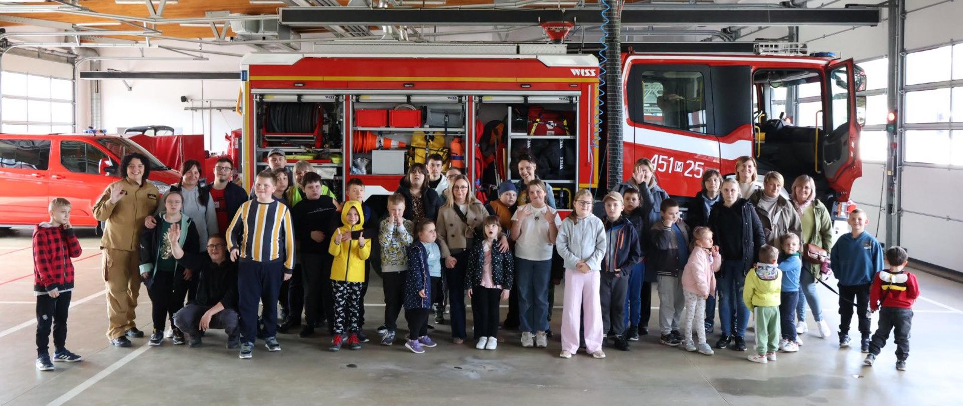 Wizyta dzieci i młodzieży z Zespołu Szkół Specjalnych w Grójcu filia Nowa Wieś