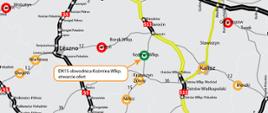 Otwarcie ofert na budowę obwodnicy Koźmina Wielkopolskiego - mapa