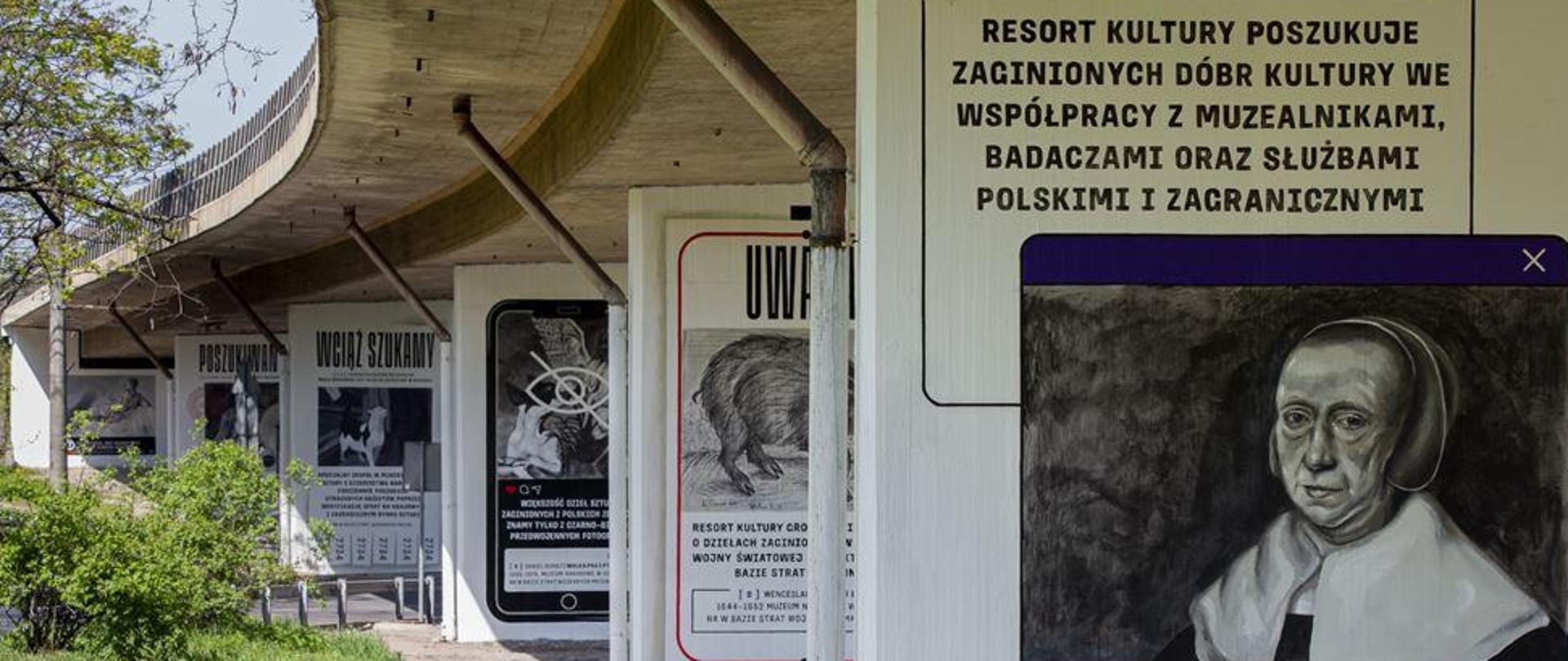 Mural na filarach Węzła Pokoju w Gdyni, fot. Traffic Design