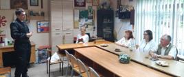 Spotkanie z członkami Polskiego Związku Niewidomych Koła Terenowego w Hajnówce