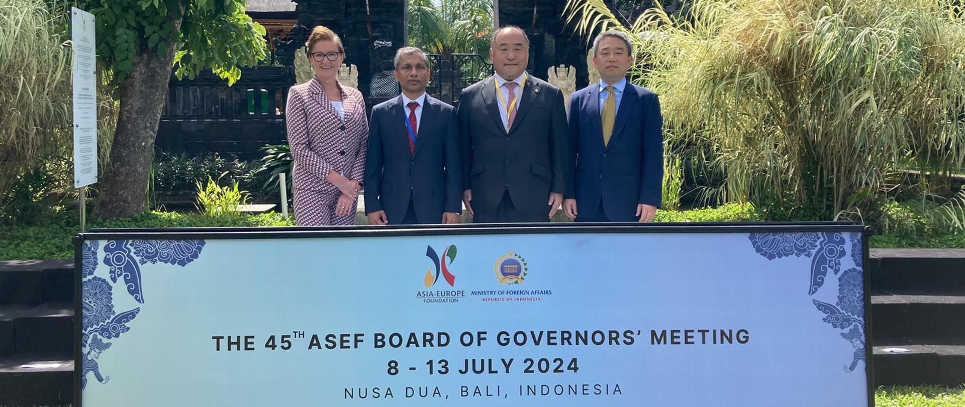 Ambasador Beata Stoczyńska przez kolejne 4 lata pokieruje Fundacją Azja-Europa (ASEF)