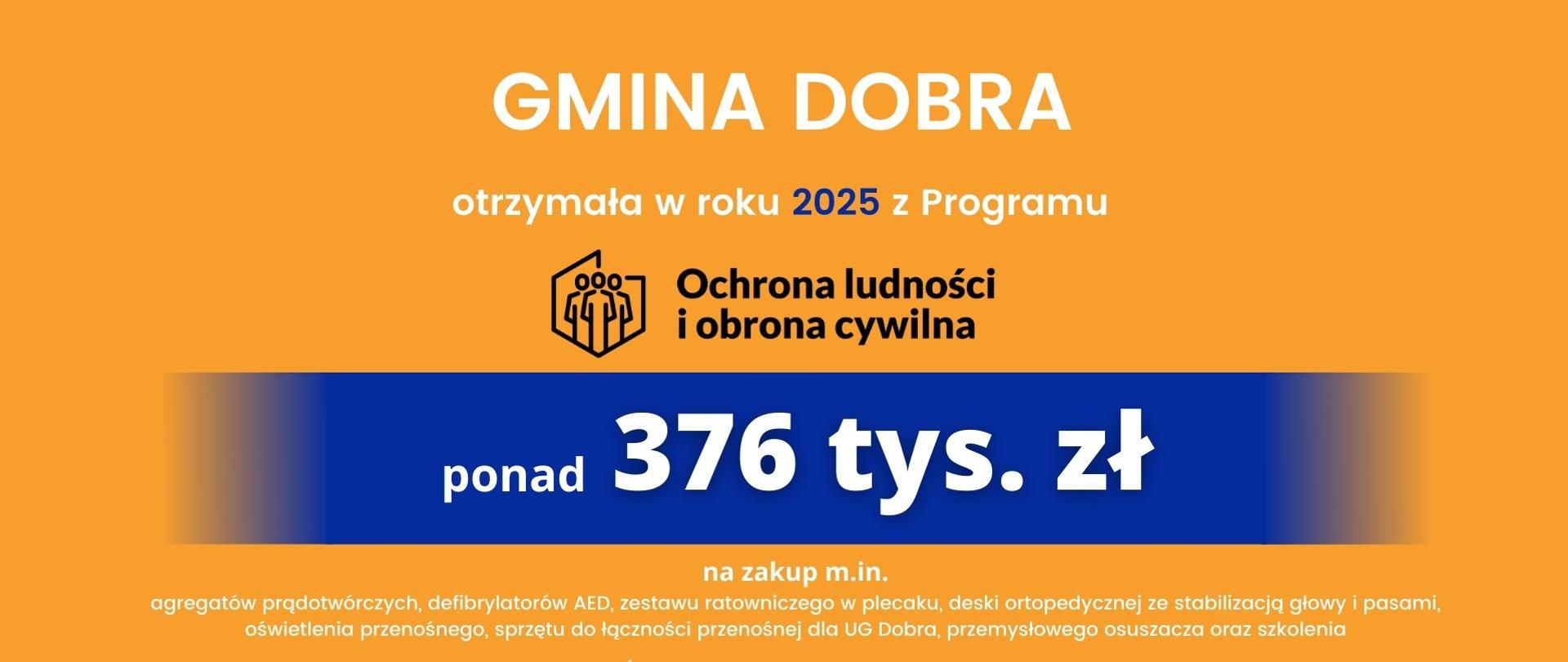 Program Ochrony Ludności i Obrony Cywilnej w gminie Dobra