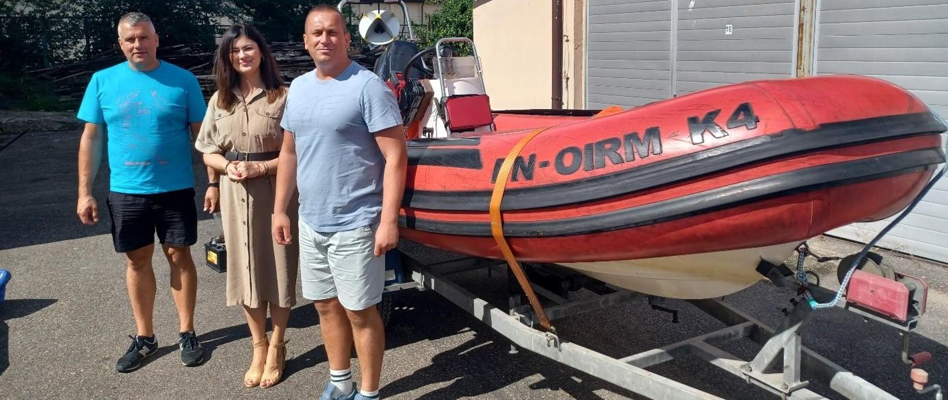 Przekazanie_łodzi_dla_Gminy_Borzytuchom