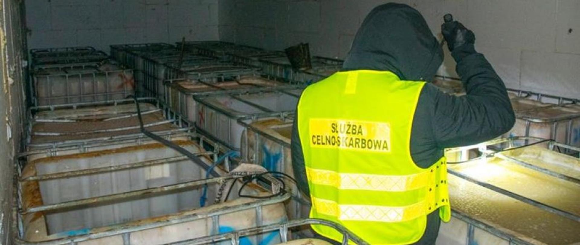 Kontrola celno -skarbowa, zbiorniki