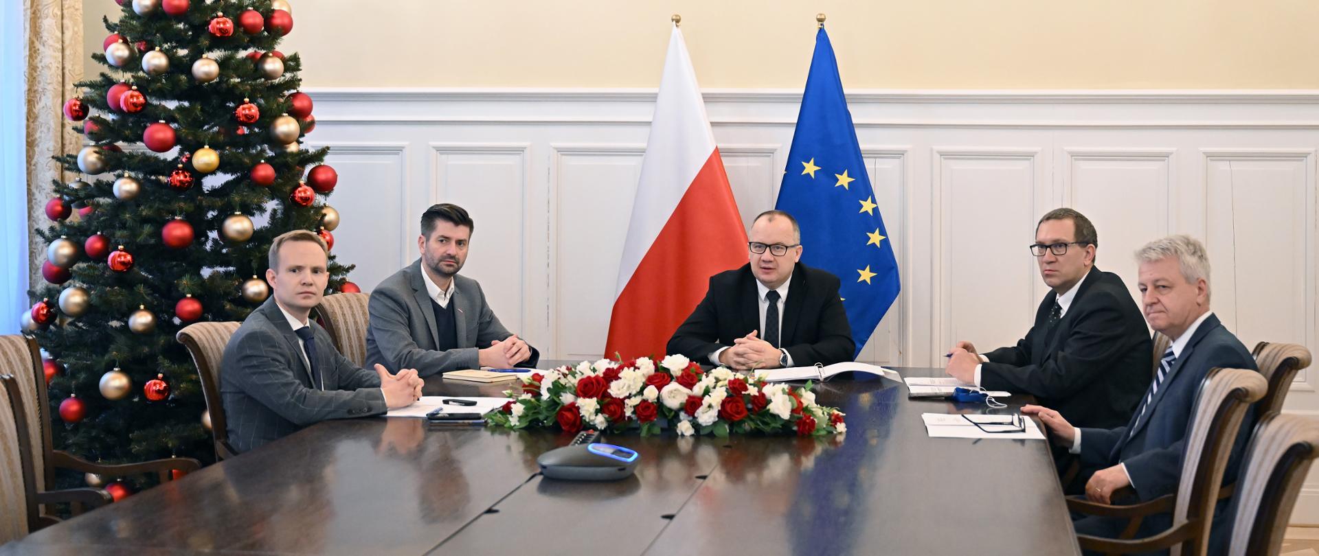 Wideokonferencja Ministra Sprawiedliwości Prokuratora Generalnego RP z Prokuratorem Generalnym Ukrainy.