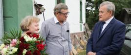 Wicepremier Piotr Gliński z wizytą u rodziców Tadeusza Michalika, fot. Danuta Matloch