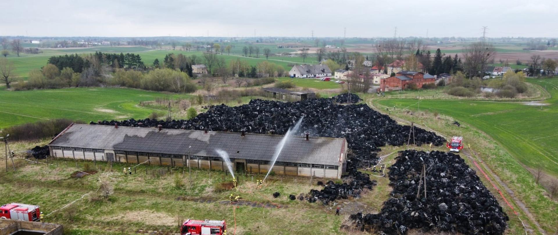 Ćwiczenia na składowisku w Pniewitym
