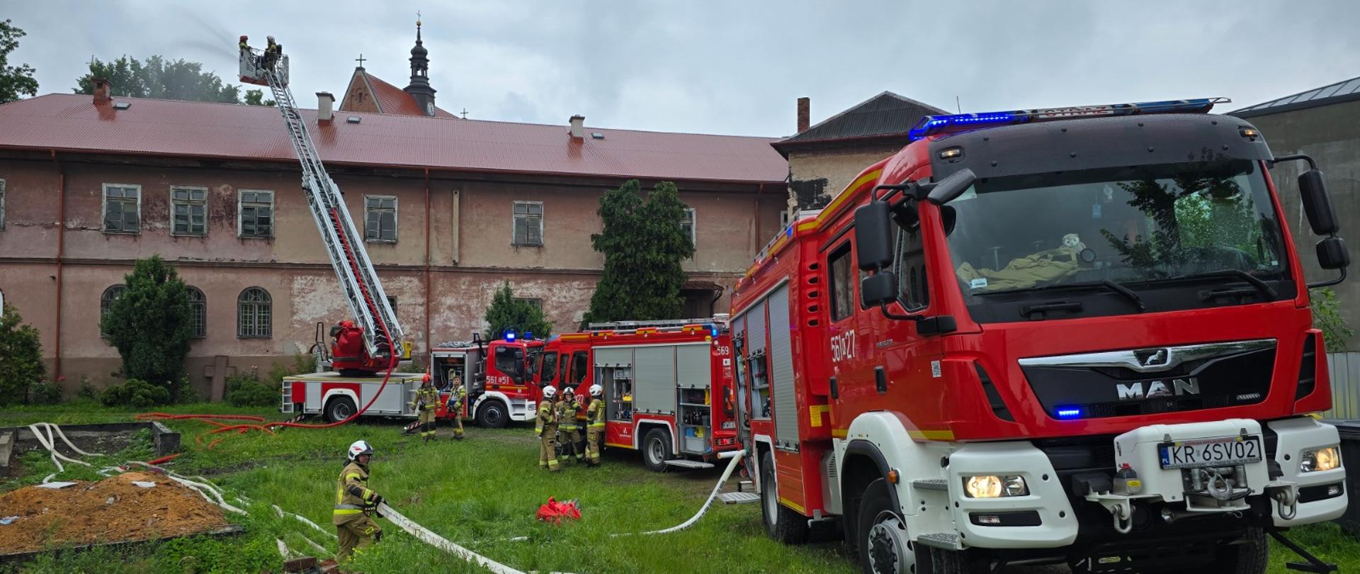 ĆWICZENIA RATOWNICZO-GAŚNICZE „KLASZTOR 2026” W STANIĄTKACH