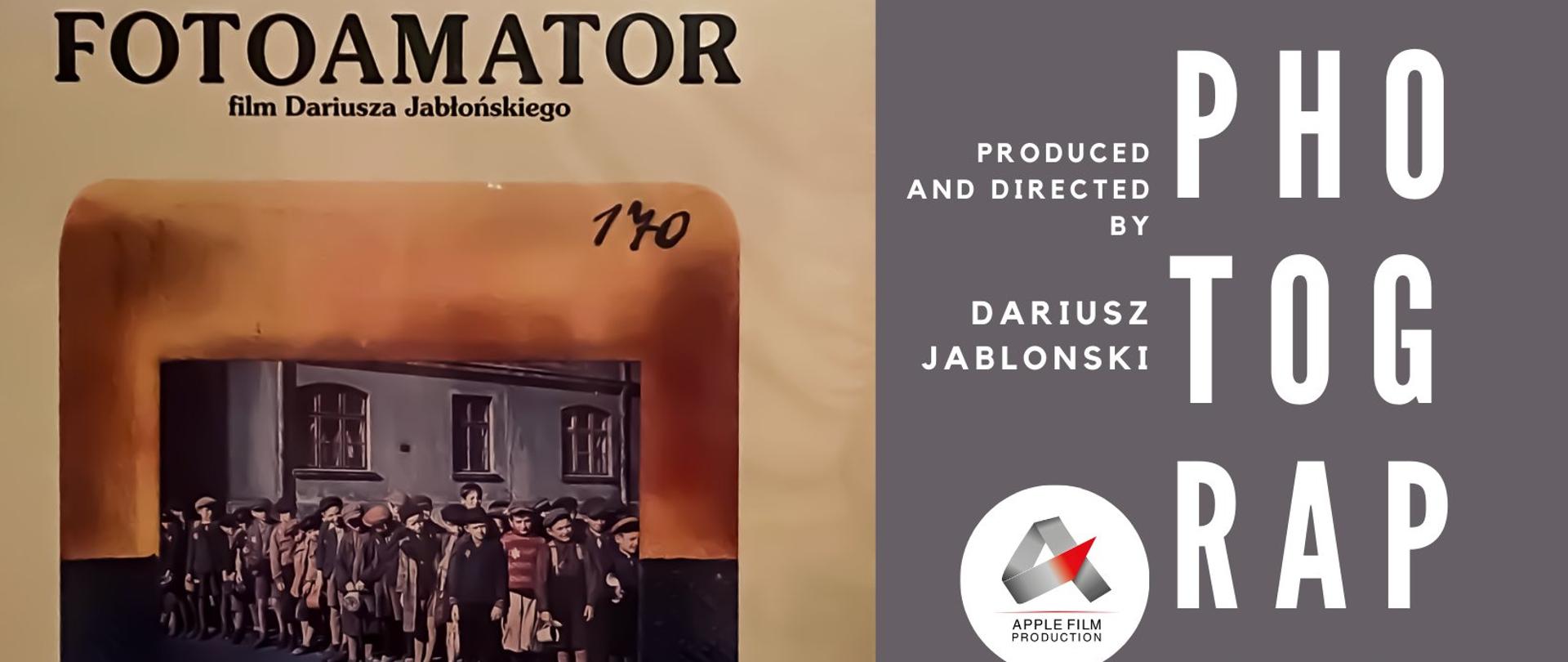 Film Fotograf ob mednarodnem dnevu spomina na žrtve holokavsta