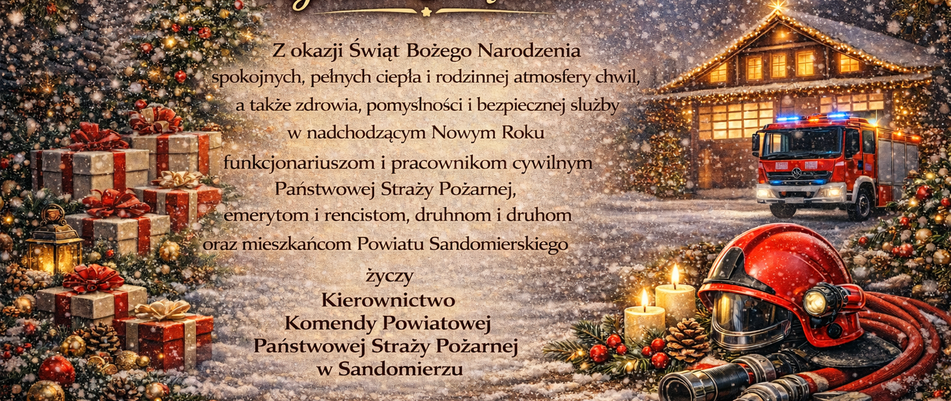 Życzenia z okazji Świąt Bożego Narodzenia