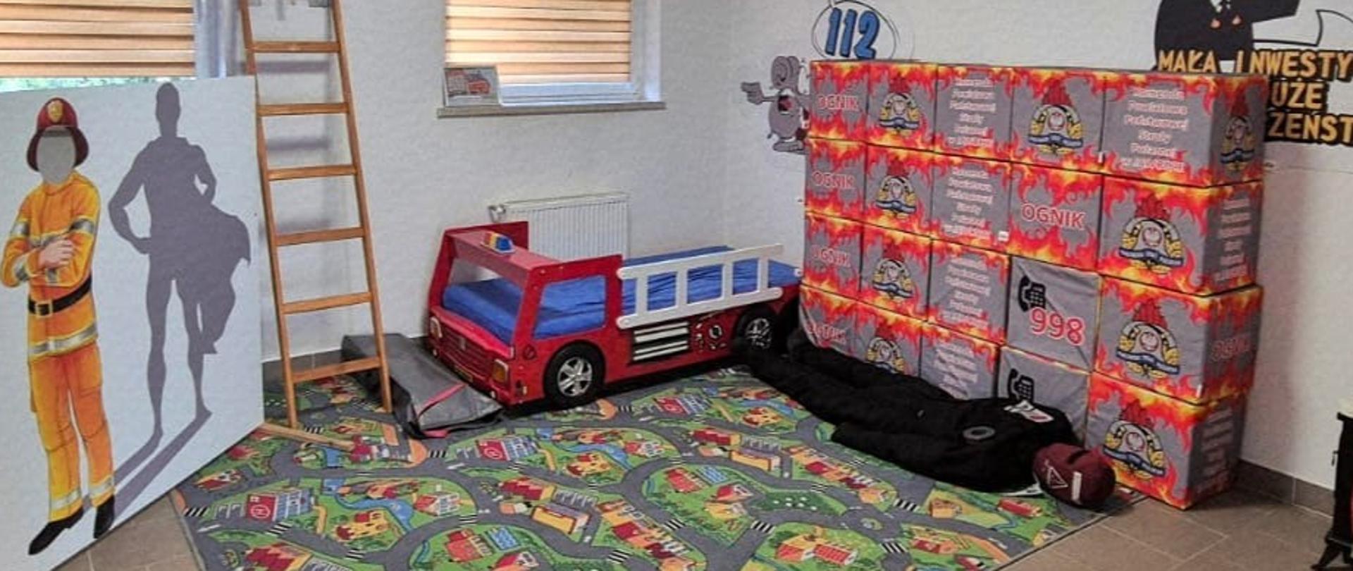 Sala edukacyjna przy Komendzie Powiatowej PSP w Jaworze