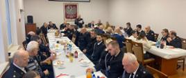 Uczestnicy zebrania sprawozdawczego za 2023 r.