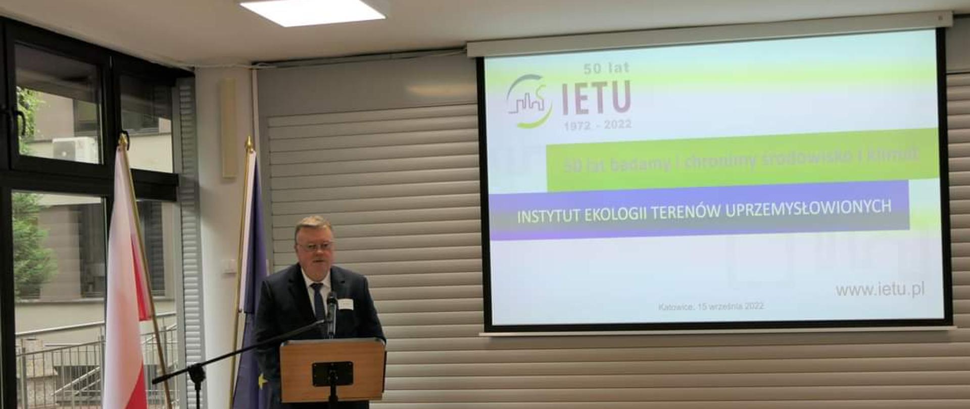 Uroczyste Spotkanie z Okazji Jubileuszu 50-Lecia Instytutu Ekologii Terenów Uprzemysłowionych