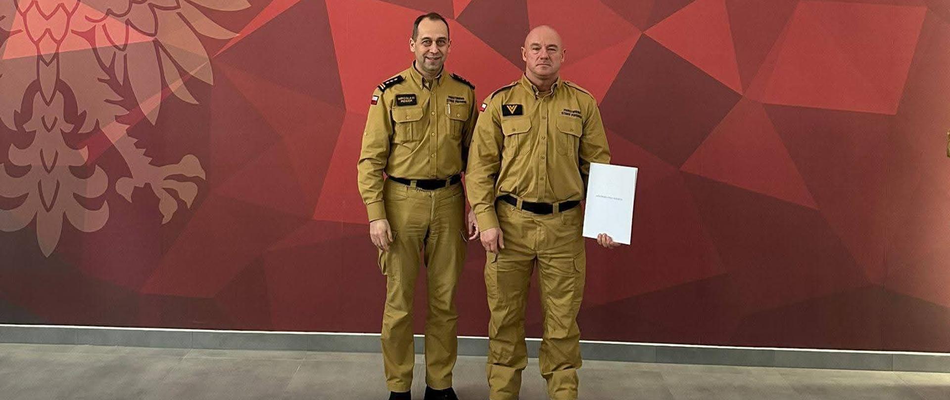 Wyróżnienie dla strażaka ze Świdwina.