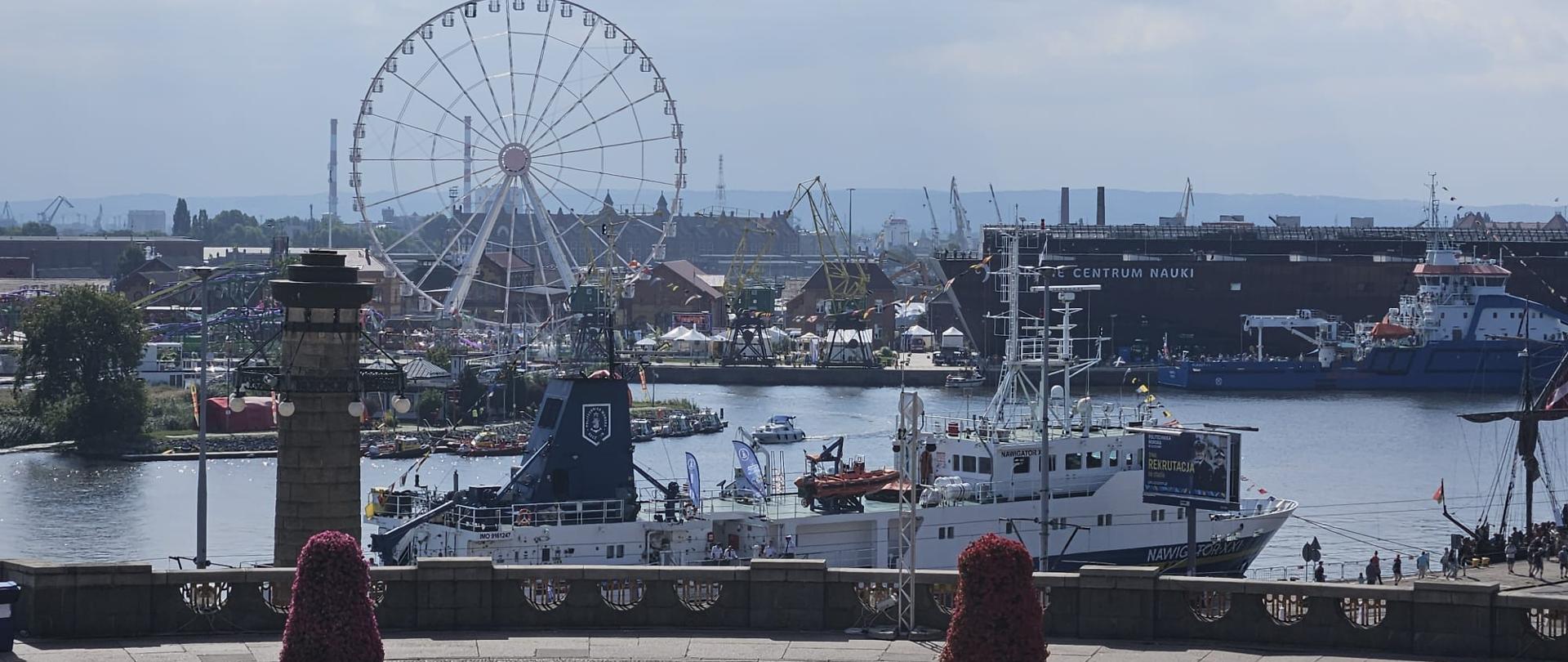Żeglarskie święto w centrum Szczecina.