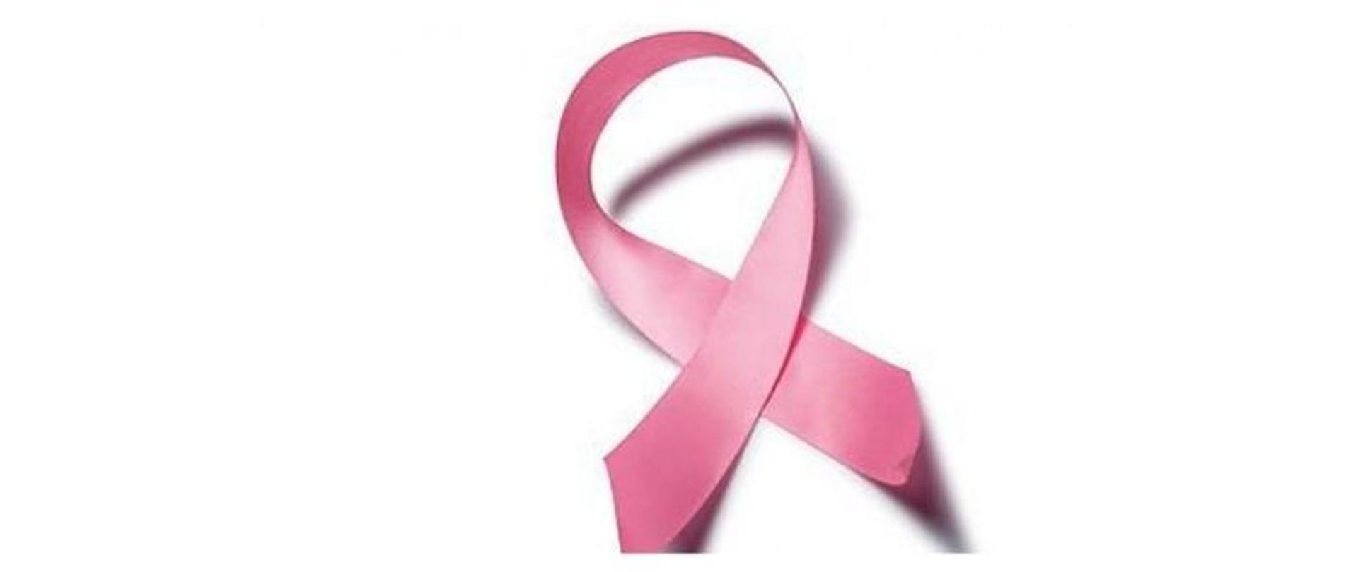 czerwona wstążeczka - logo profilaktyki raka szyjki macicy