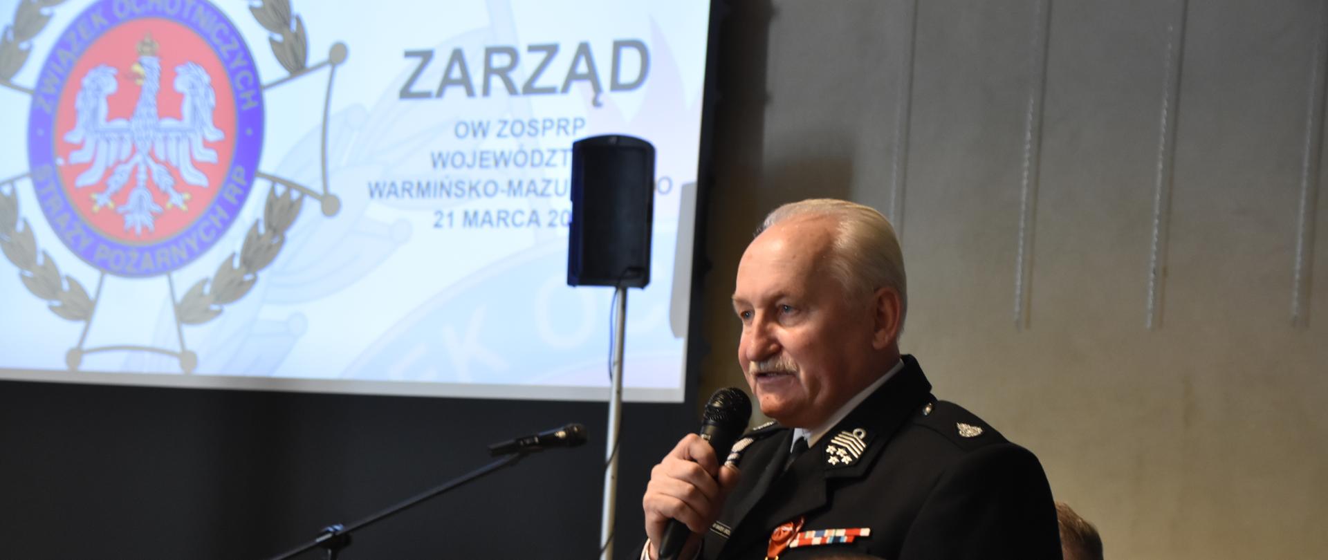 Posiedzenie Zarządu Oddziału Wojewódzkiego ZOSP RP woj. warmińsko-mazurskiego