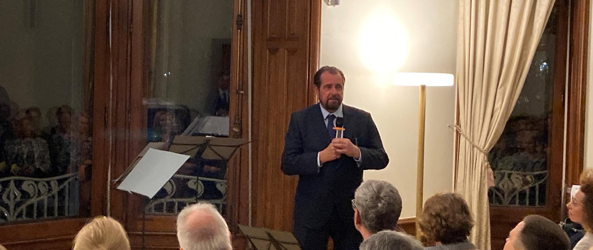 Koncert Atom String Quartet - z okazji prezydencji w Radzie UE. 