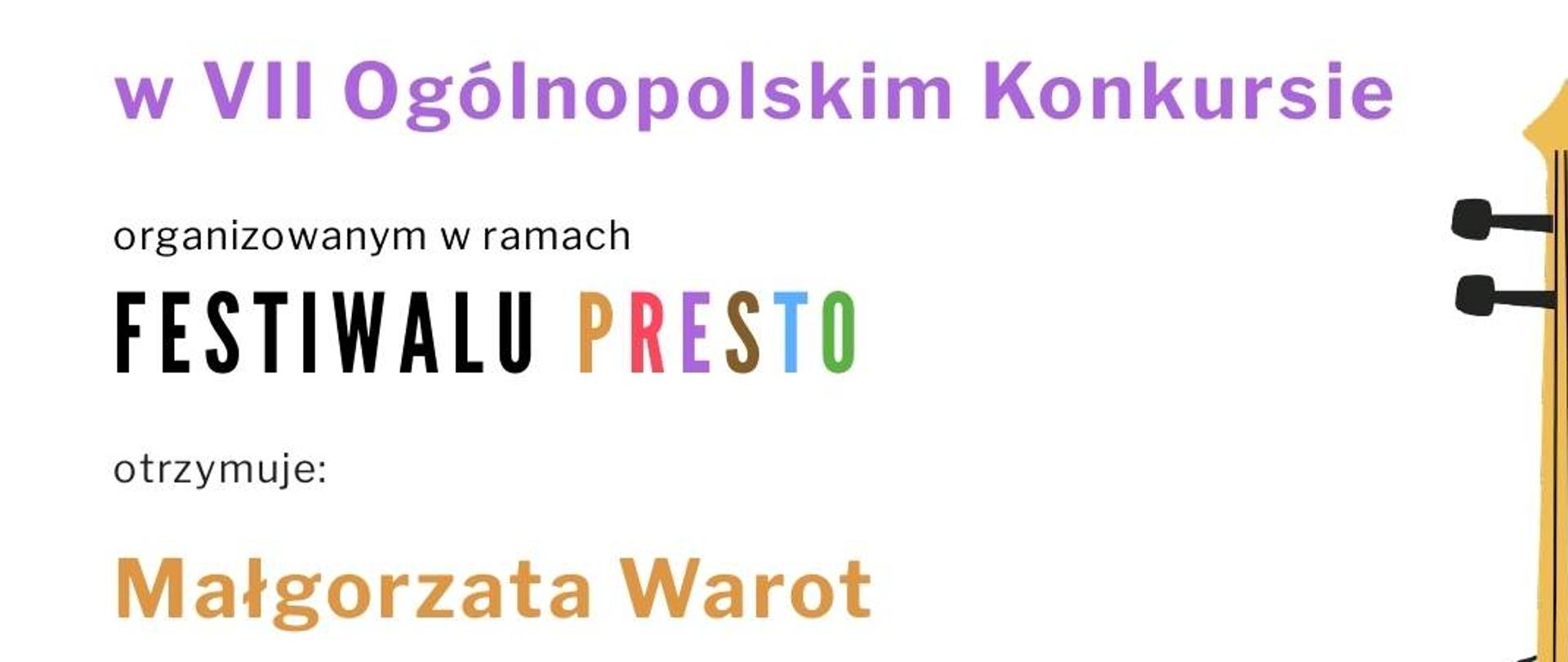 Dyplom wyróżnienia