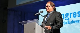 Minister Marek Gróbarczyk przemawia 