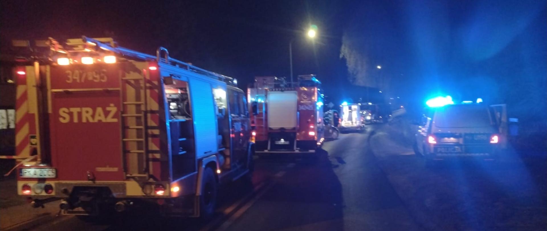 WYPADEK W BORKU NA ULICY KALISKIEJ [16.12.2023]