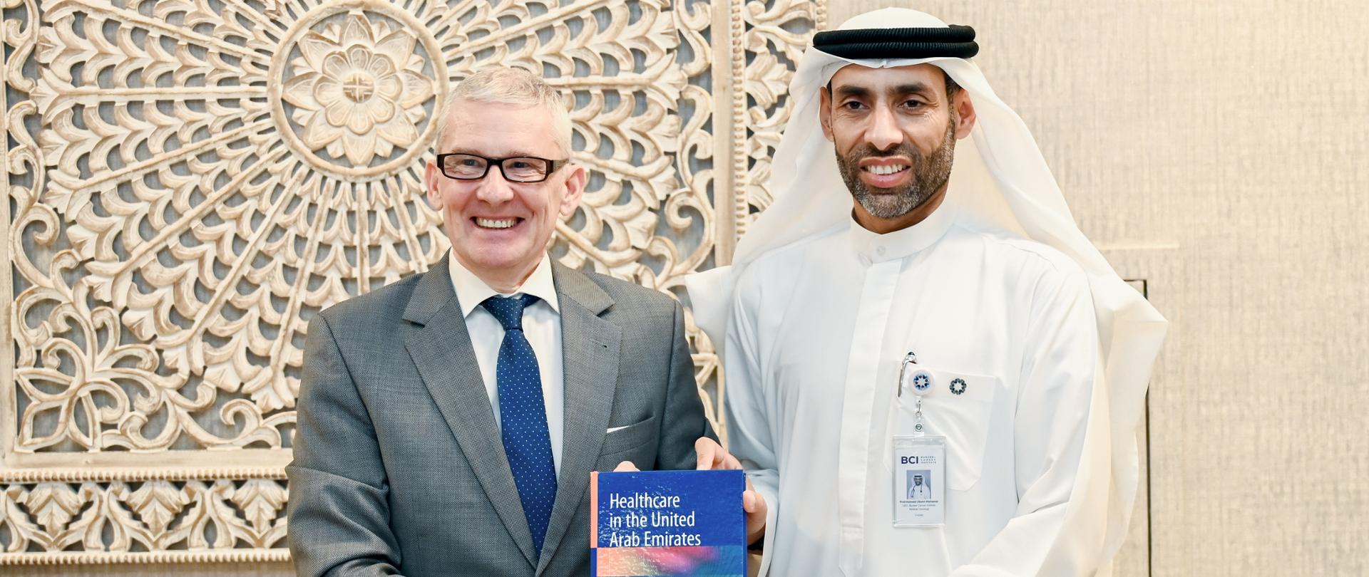 Polish-Emirati cooperation in medicine - A Meeting with Prof. Humaid Al Shamsi.