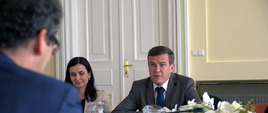 Spotkanie Ministra Bańki z Ambasadorem Austrii