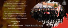 Życzenia Komendanta Głównego Państwowej Straży Pożarnej z okazji Dnia Strażaka