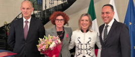 Otorgamiento de la insignia Bene Merito a la Sra. Beata Wojna