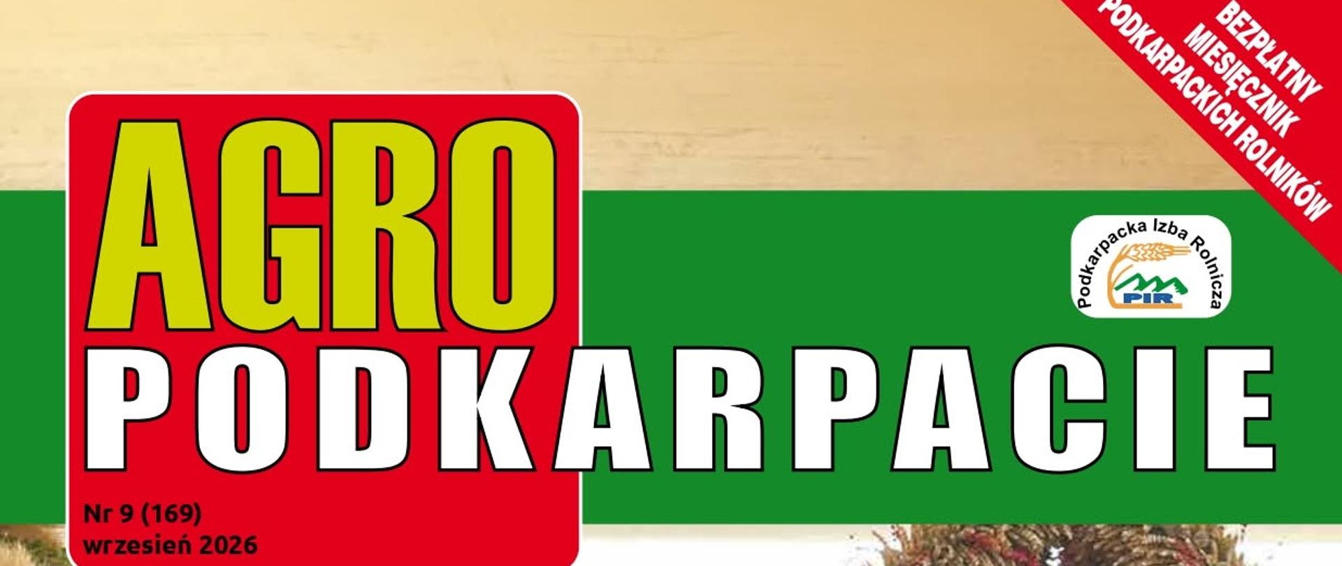 Wrześniowe wydanie Agro Podkarpacie