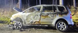Pożar samochodu - Muszkowo